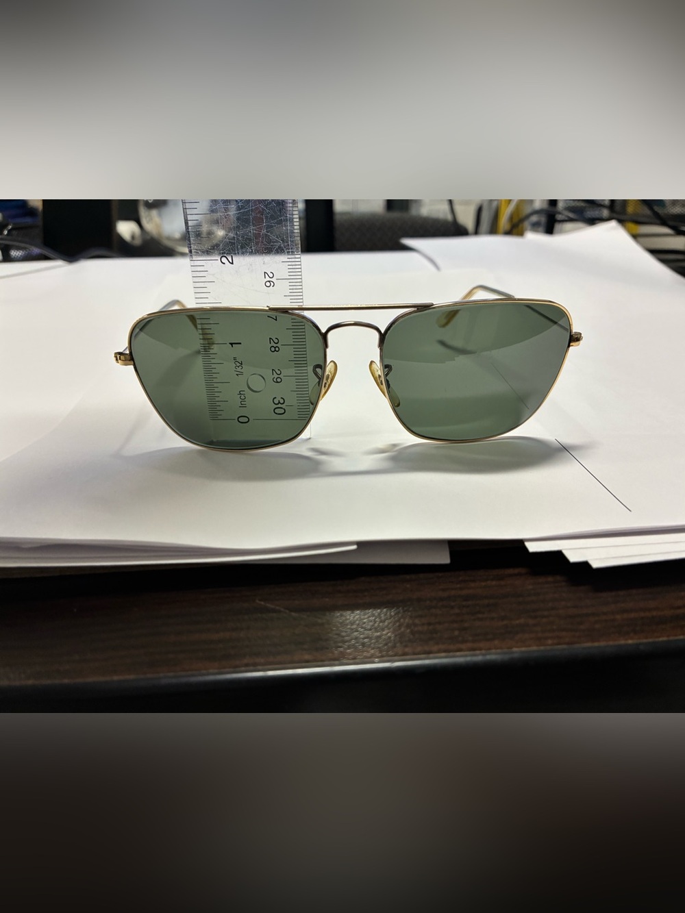 Ray-Ban Gold overlay plated Frame Sunglasses - Picture 3 of 14